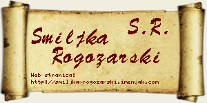 Smiljka Rogožarski vizit kartica